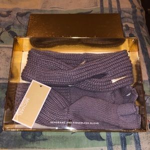 Michael Kors Headband and Gloves
